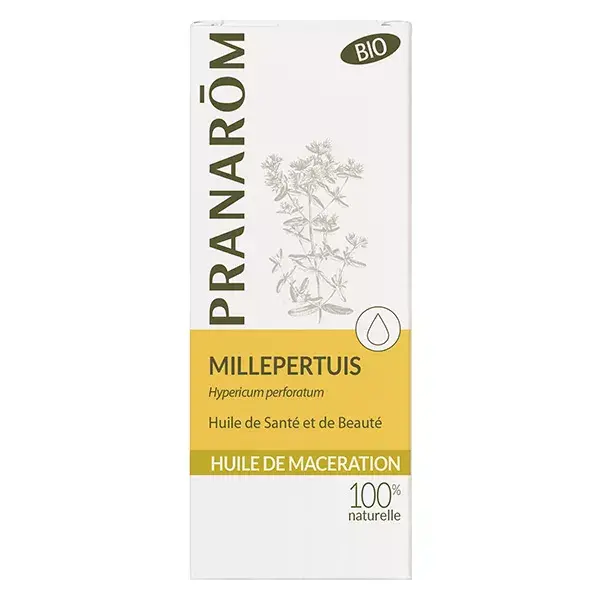 Óleo Macerado de Erva de São João Orgânico Pranarom 50ml