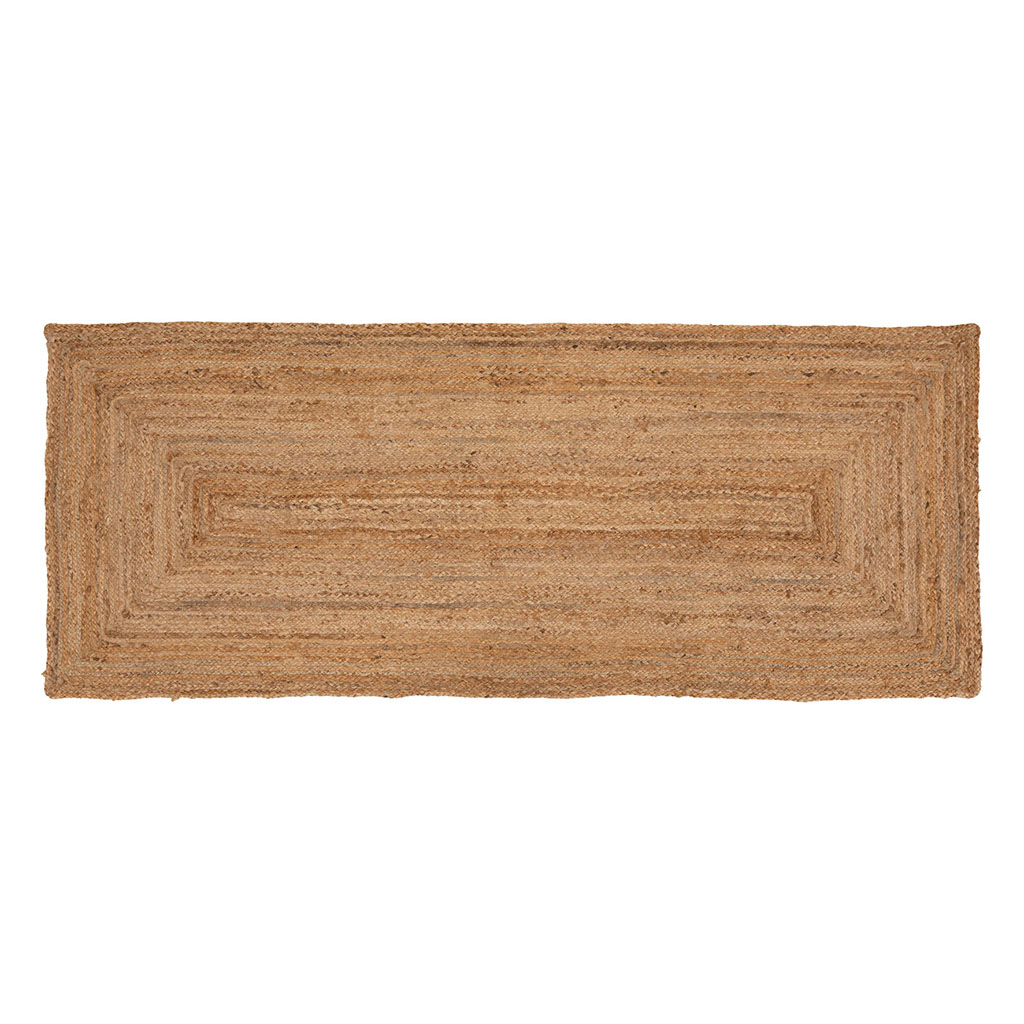 Tapis rectangulaire jute 200x80cm