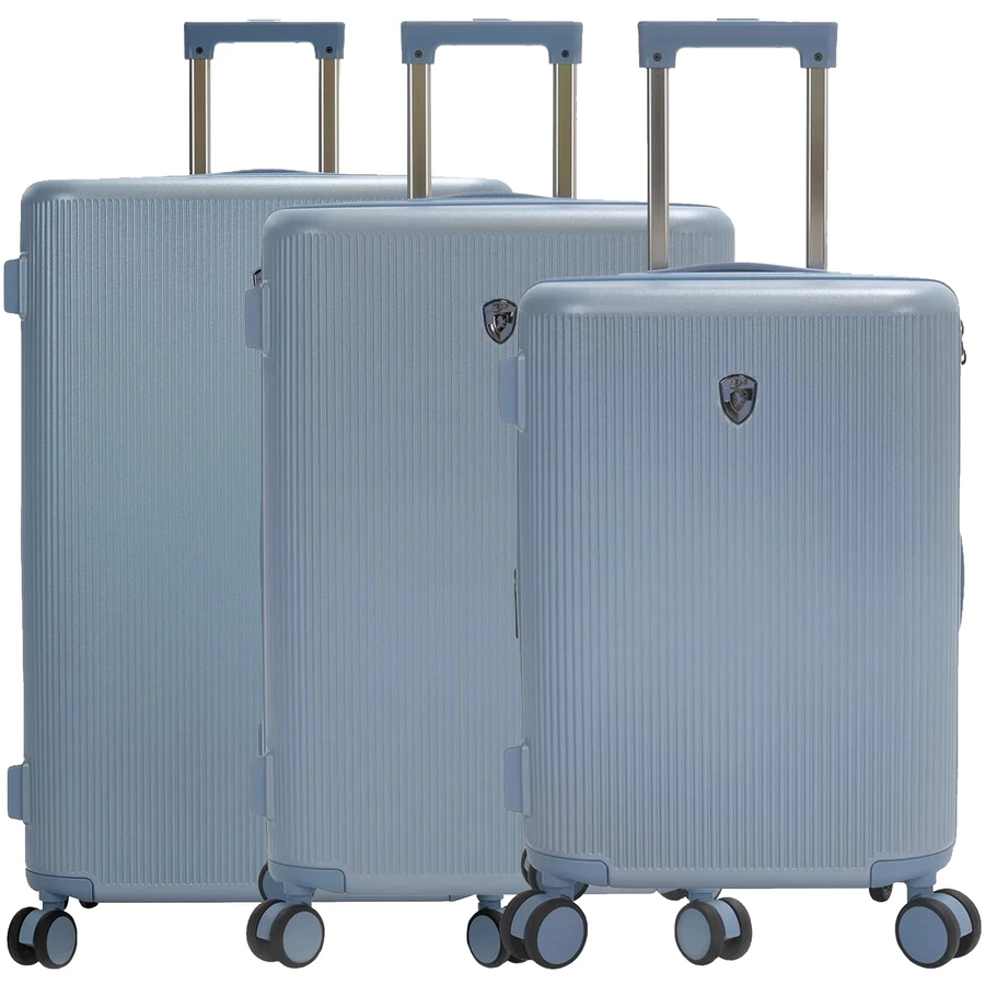 Heys Earth Tones - 4-Rollen-Trolley Set 3tlg. LMS erw. glacier grey