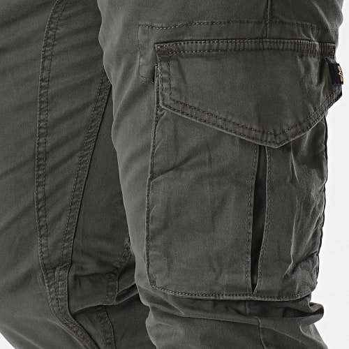 Pantalon Cargo Twill Jogger 116202 Gris Anthracite