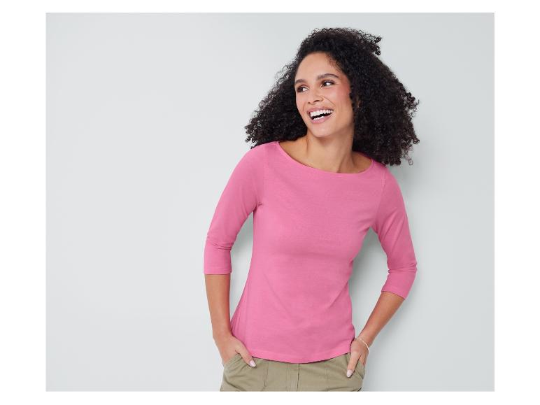 Dames shirt met 3/4 Mouwen