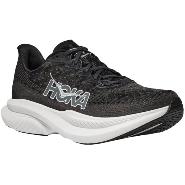 Chaussure running HOKA ONE ONE MACH 6 BLACK / WHITE