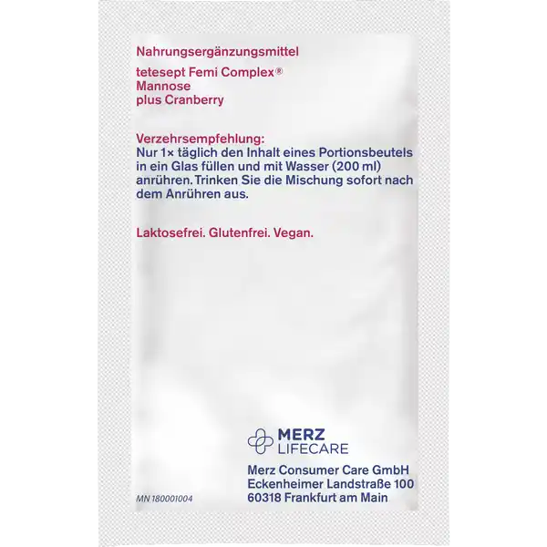 Femi Complex Mannose plus Cranberry