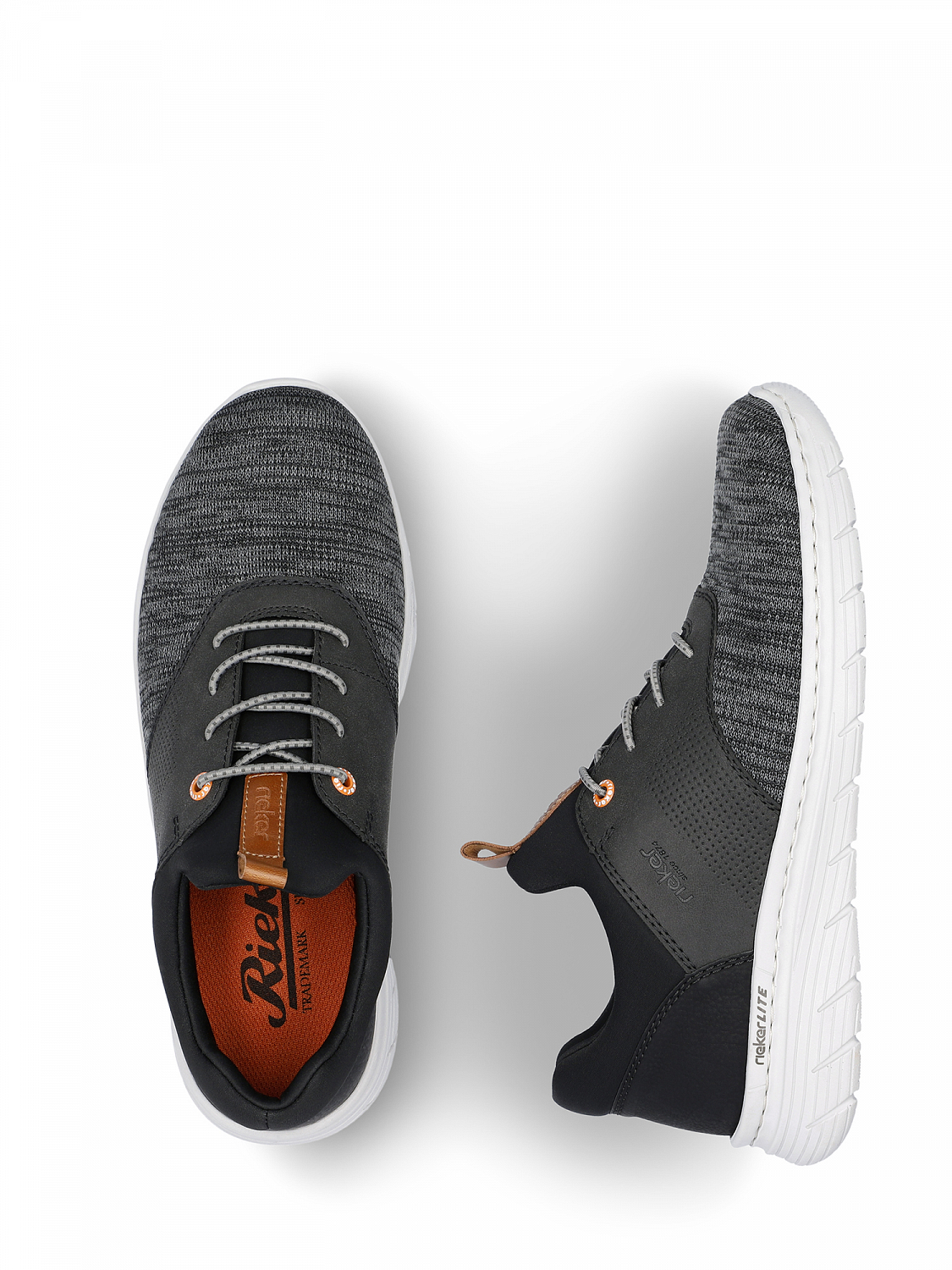 Rieker Lightweight Slip-in Sneaker Black