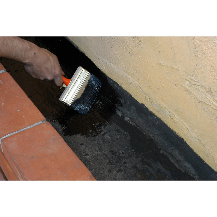Goudron de protection extérieur pour bois et métaux ferreux Julien noir satiné 2,5L