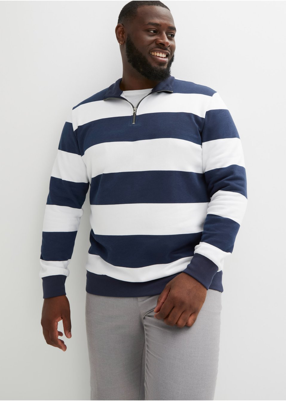 Sweat-shirt col camionneur