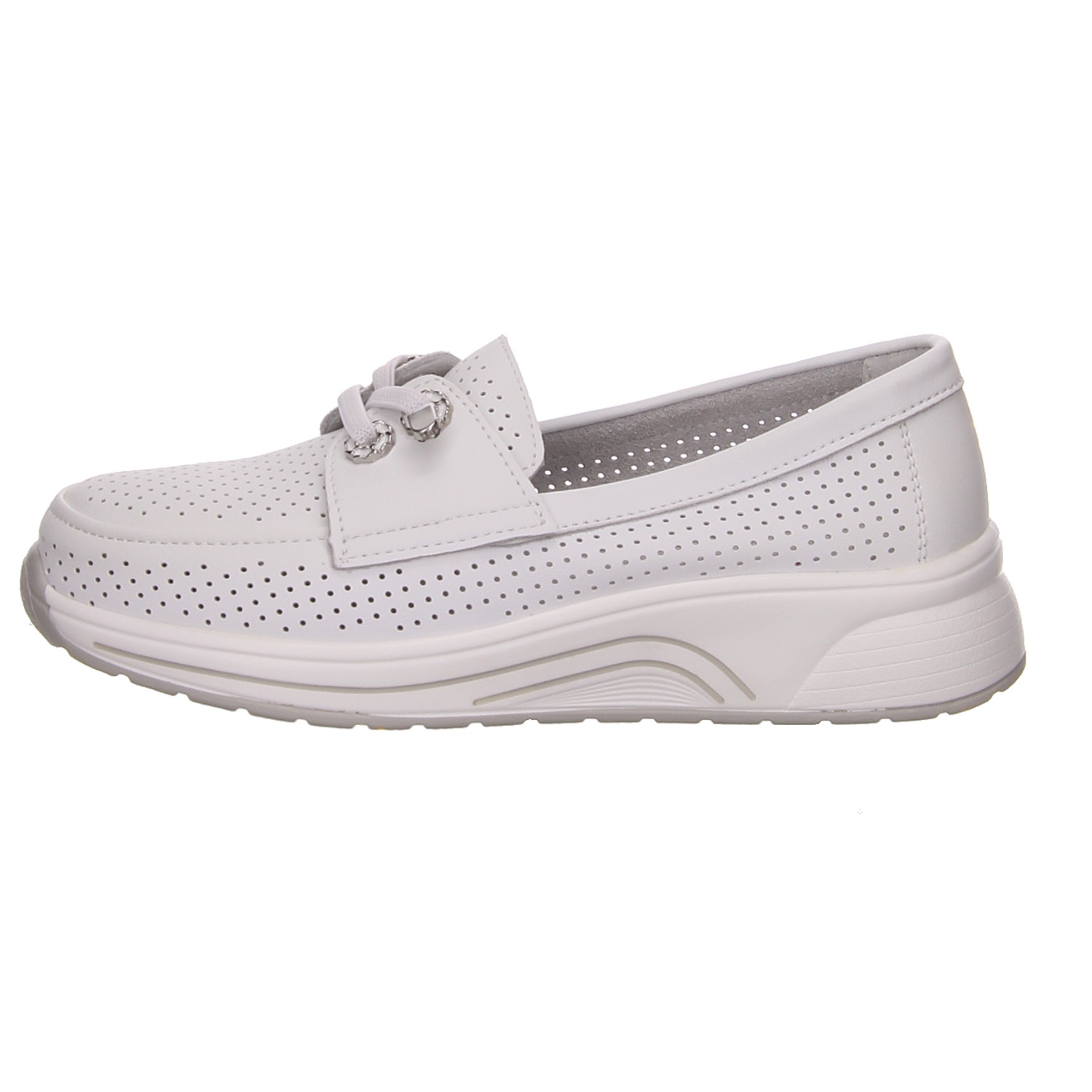 HBH Slipper weiß weiss/weiss kombi