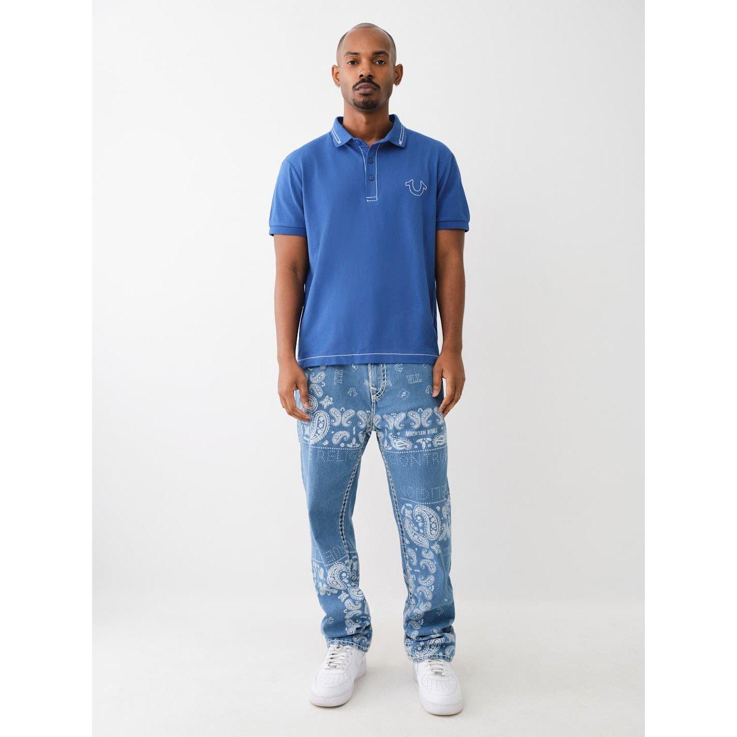True Religion TR Bobby Bandana Jeans Mens