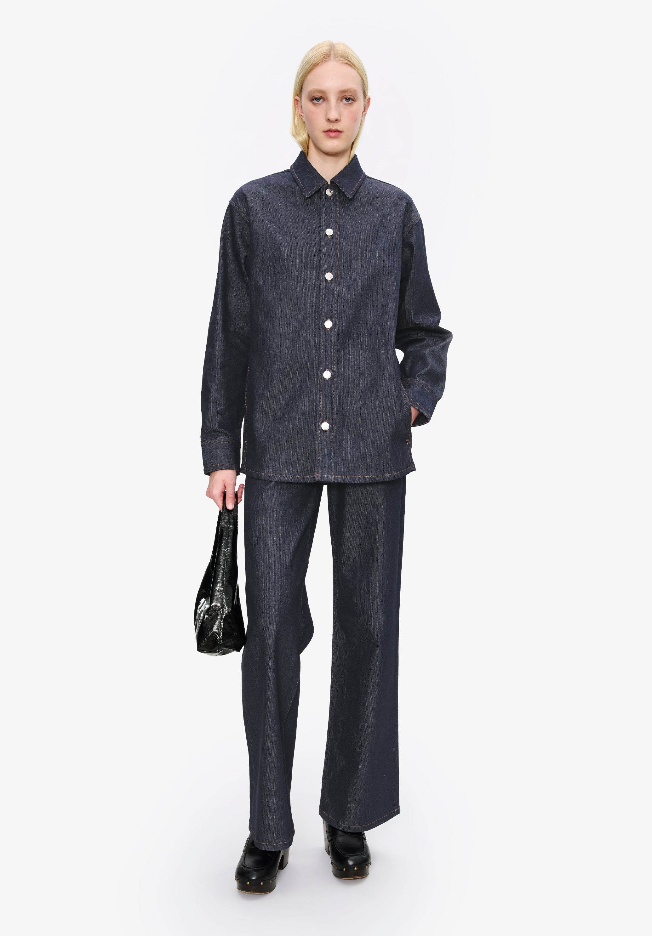 Veste en denim japonais - Indigo