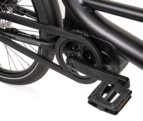 HAWK Bikes Lastenrad E-Cargo 2.2 Bafang