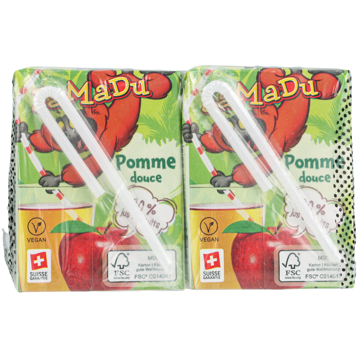 JaMaDu Apfelsaft 4x20cl -80cl