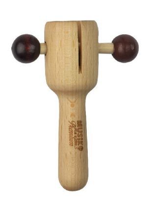 Holz-Instrument RAKATAK in braun/natur