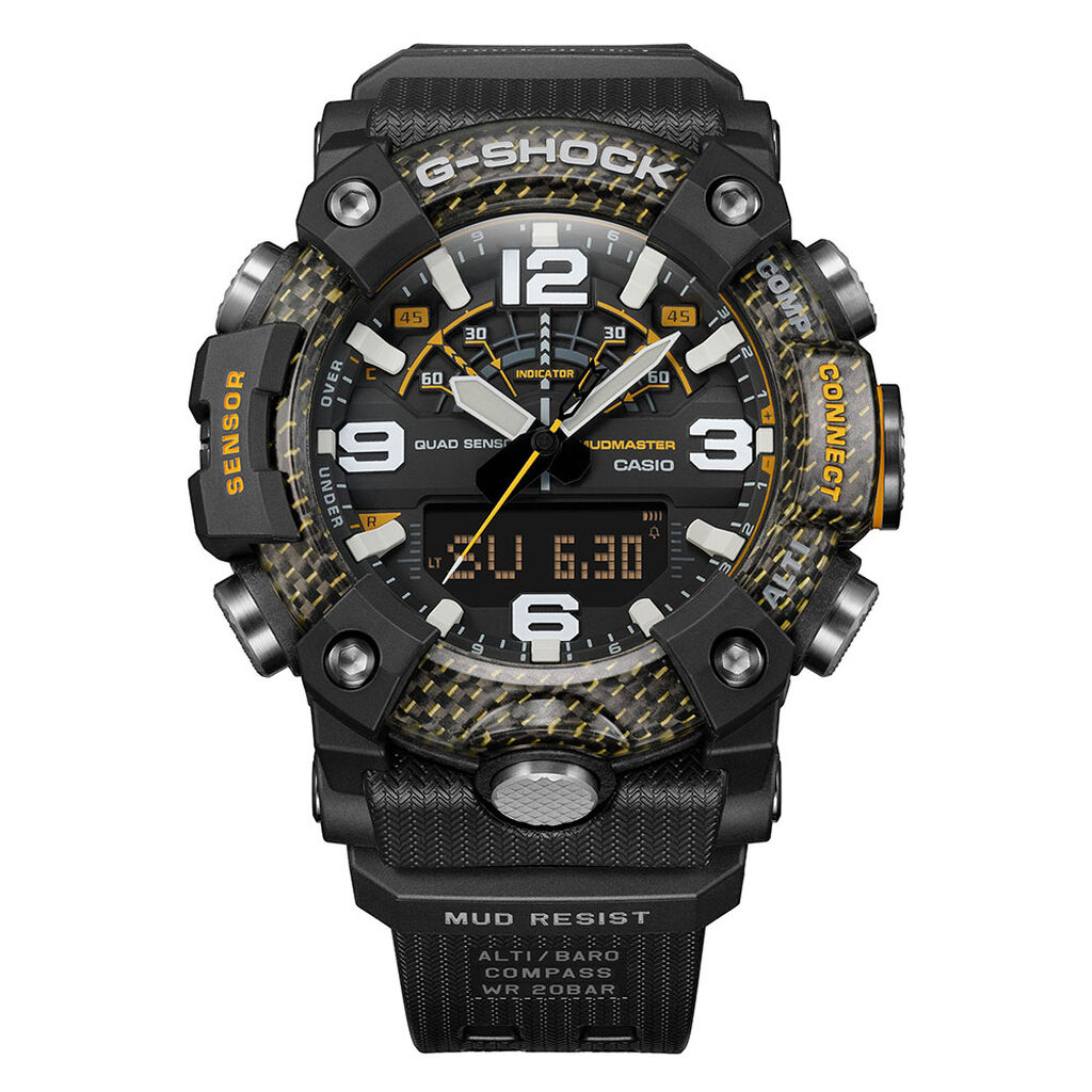 Montre Hybride Casio G-shock Mudmaster Noir