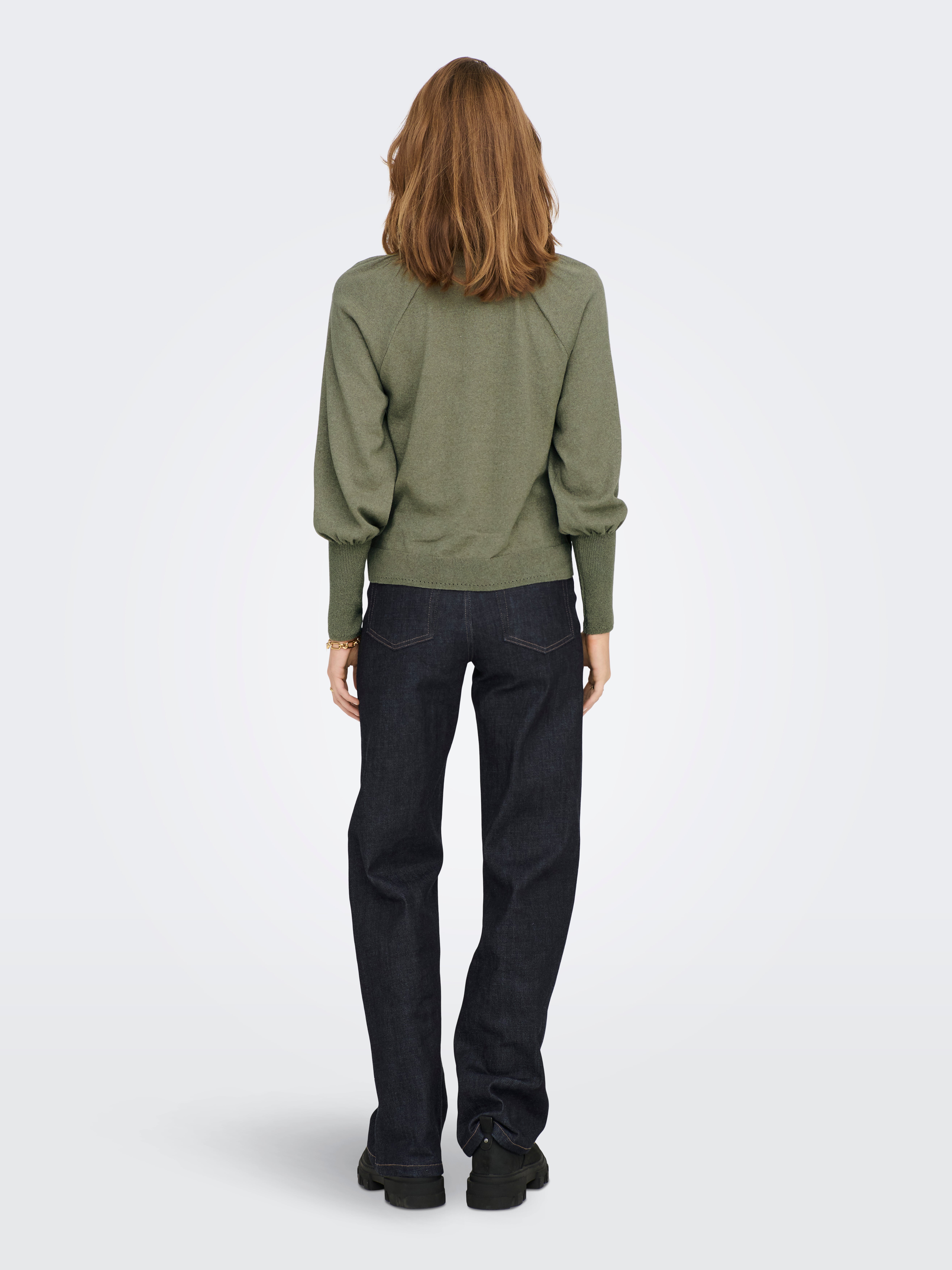 ONLASTA Strickpullover Seagrass