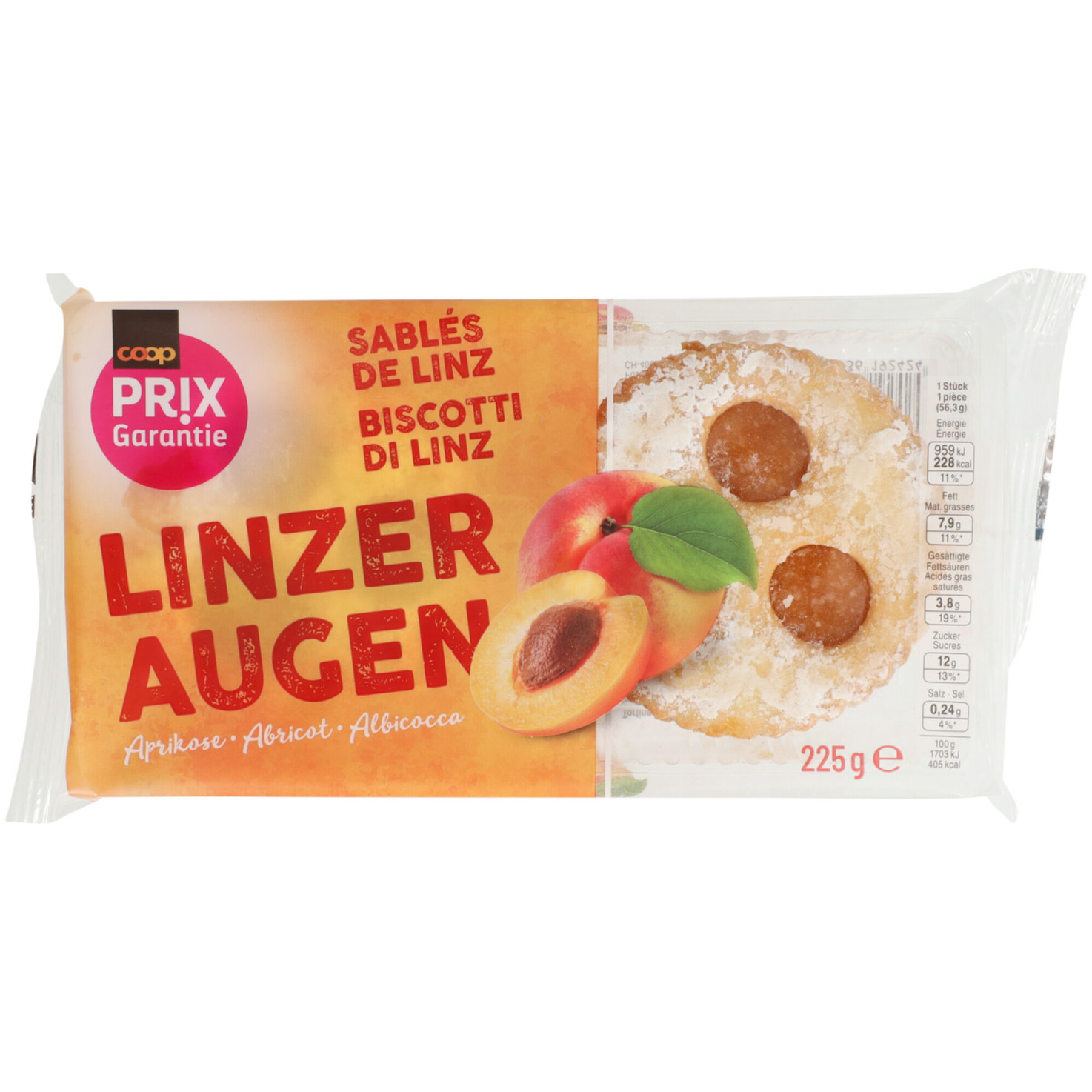 Prix Garantie Linzeraugen Aprikose