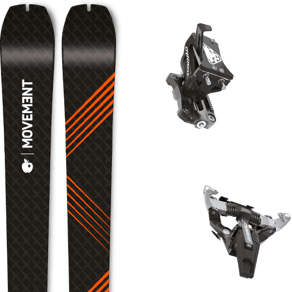 Pack ski de randonnée MOVEMENT FAST 77 + Fix