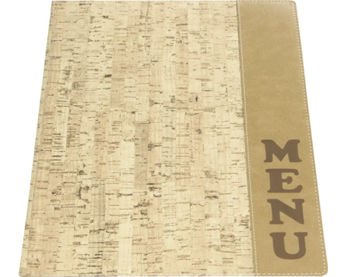 Menu Design Kurk Menu DIN A4