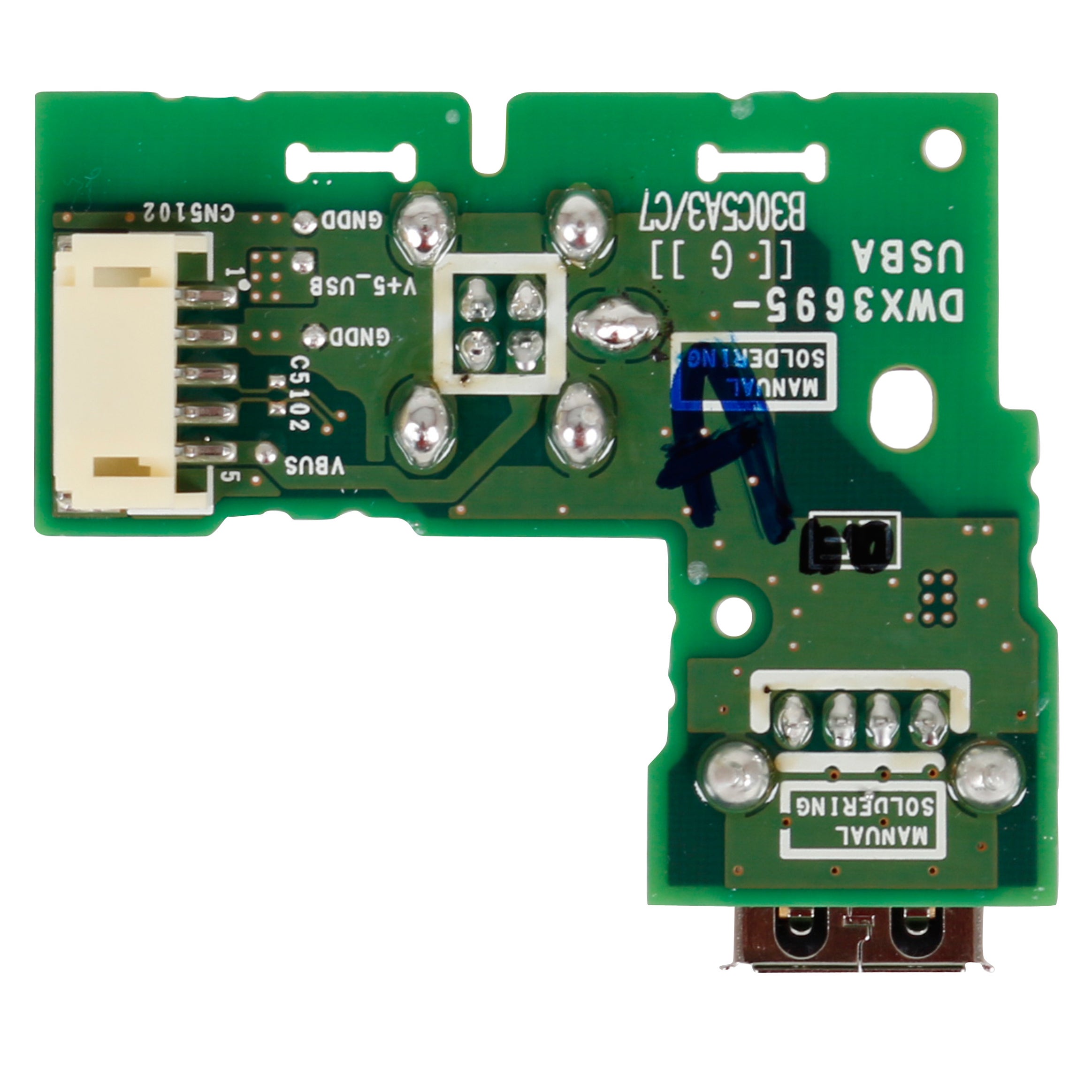 Pioneer spareparts DWX3695 printplaat USB A voor CDJ-2000NXS2