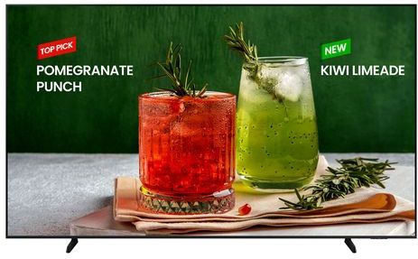 Samsung - Business TV - 98 inch - 3840 x 2160 pixels - UHD-beeldkwaliteit