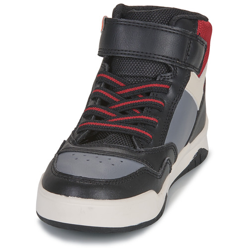 Geox - J PERTH BOY F - Noir / Gris / Orange