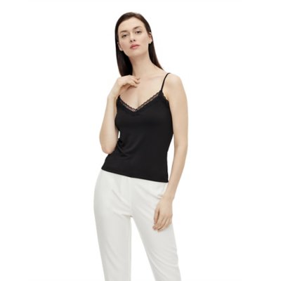 Débardeur femme Pckate Lace Singlet Noos PIECES