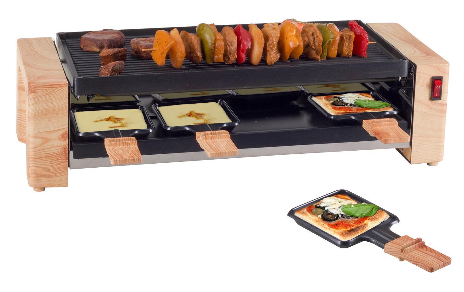 Pizza-Grill Wood Grill and Pizza 8 Personen<br>Raclette-Gerät