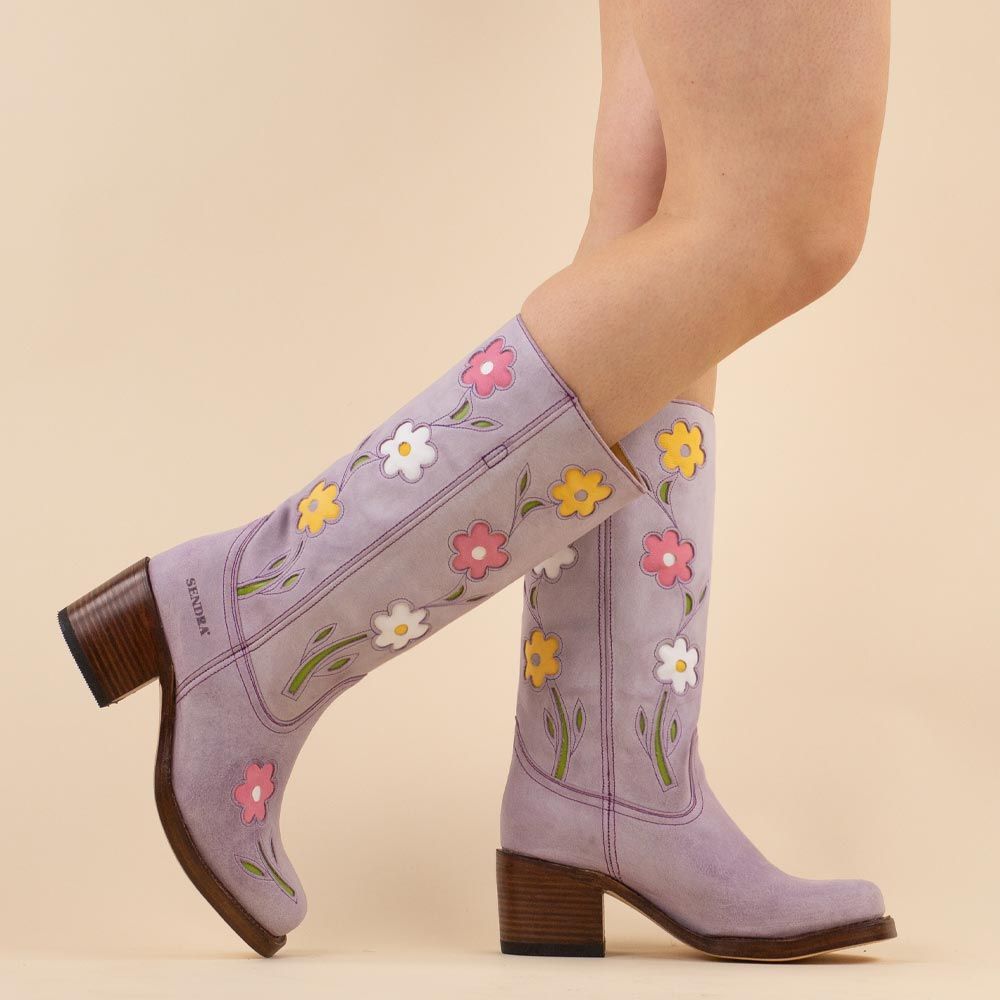 Sendra retro boots 4755 lila