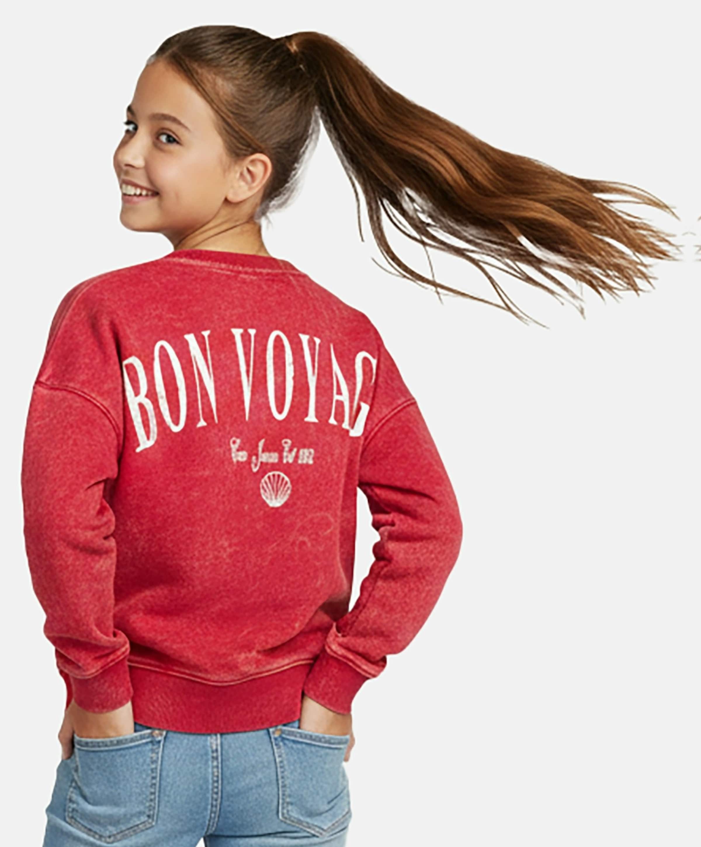 Cars Jeans Meisjes sweater bordeaux