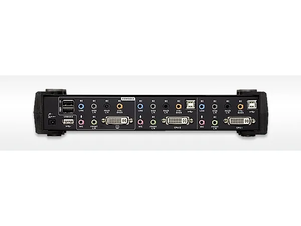ATEN CubiQ CS1782A - KVM / audio / USB switch - 2 x KVM / audio - 1 lokalbruger - desktop