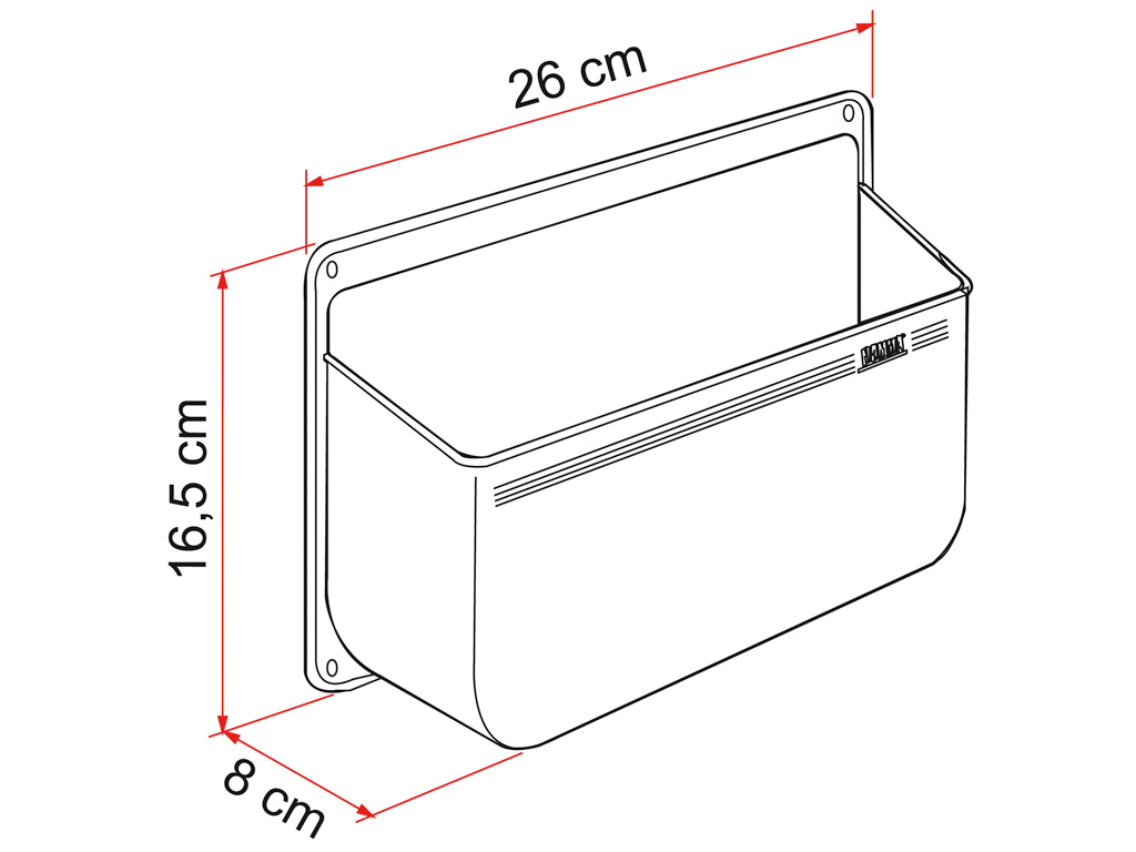 Fiamma Pocket L opbergvak