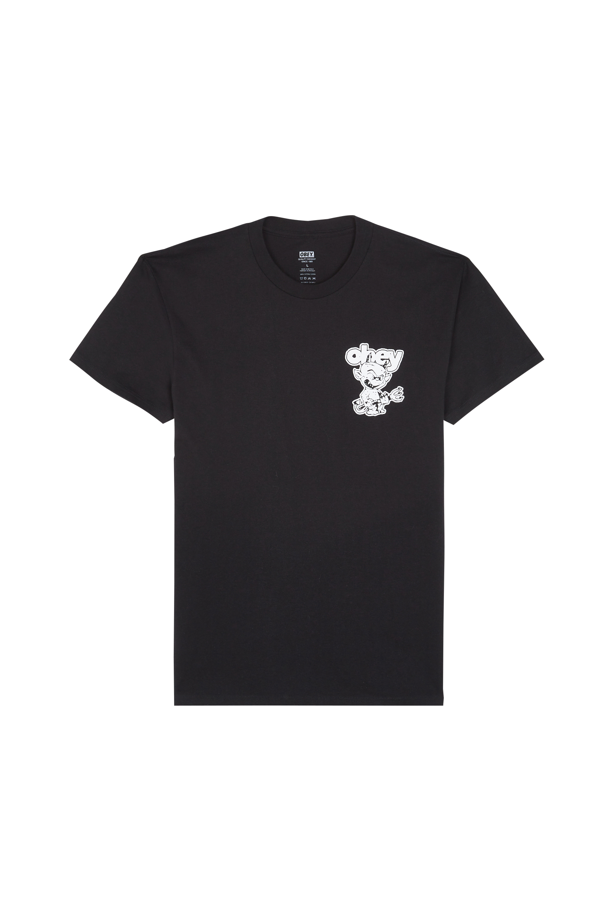 OBEY T-shirt OBEY DEMON Noir