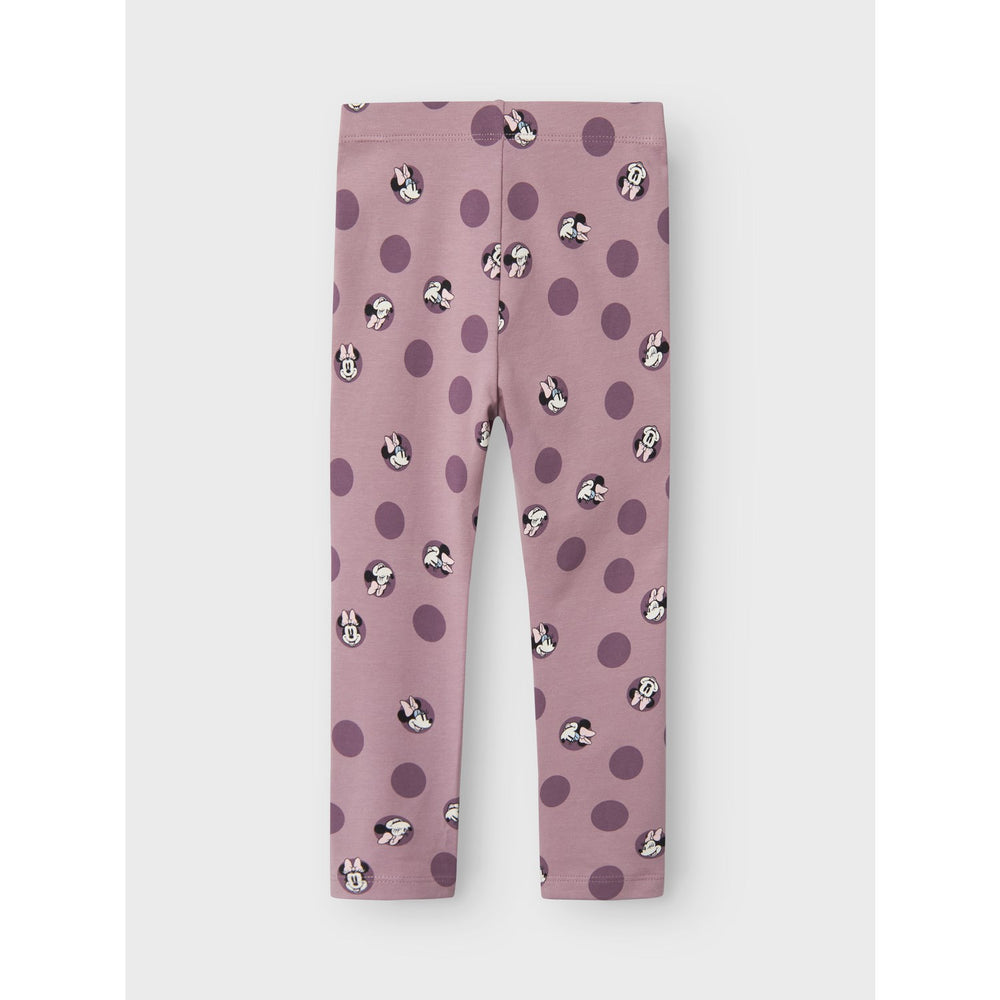 Køb Name It Elderberry Demi Minnie Mouse Leggings