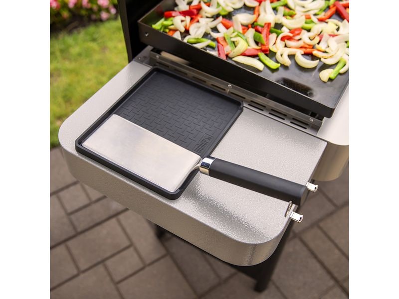 Weber Grillbesteckmatte Schwarz Grillhilfe für müheloses Grillen