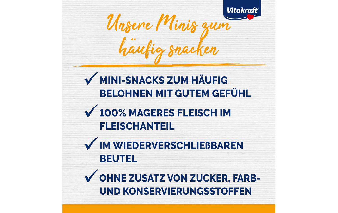 Leckerli Pure Chicken Mini Cubes, 80 gSnack für Hunde