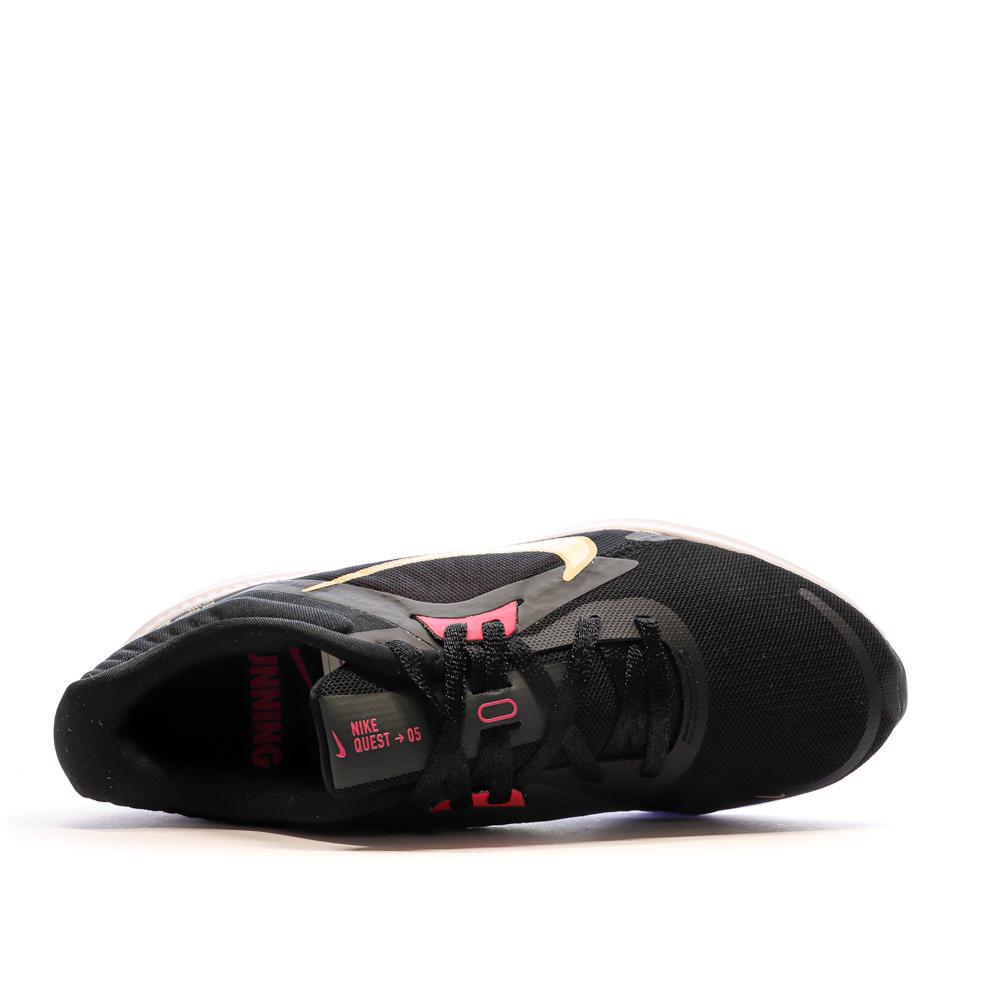 Nike pb photoChaussures de Running Noir/Rose Femme Nike Quest 5