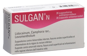 SULGAN N Suppositorien, 20 Stück