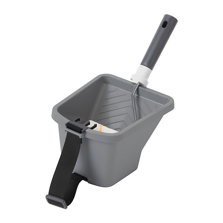 Seau à peinture GoodHome 2L plastique gris