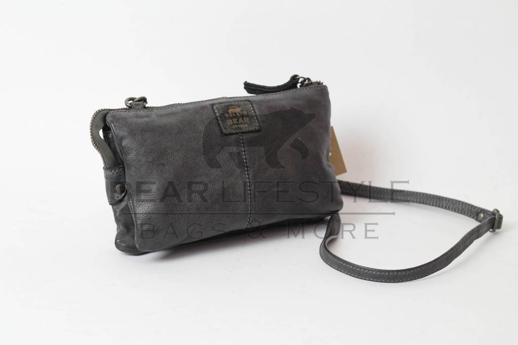 Bear Design Cow Lavato Portemonneetasje Uma Grijs CL30996