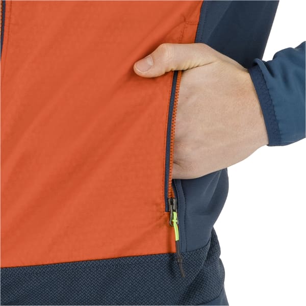 Veste softshell KARPOS ALAGNA PLUS EVO VEST FIERY RED/MIDNIGHT
