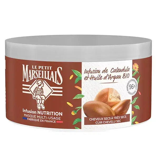 Máscara Nutritiva Le Petit Marseillais com Calêndula e Óleo de Argan Orgânico 300ml