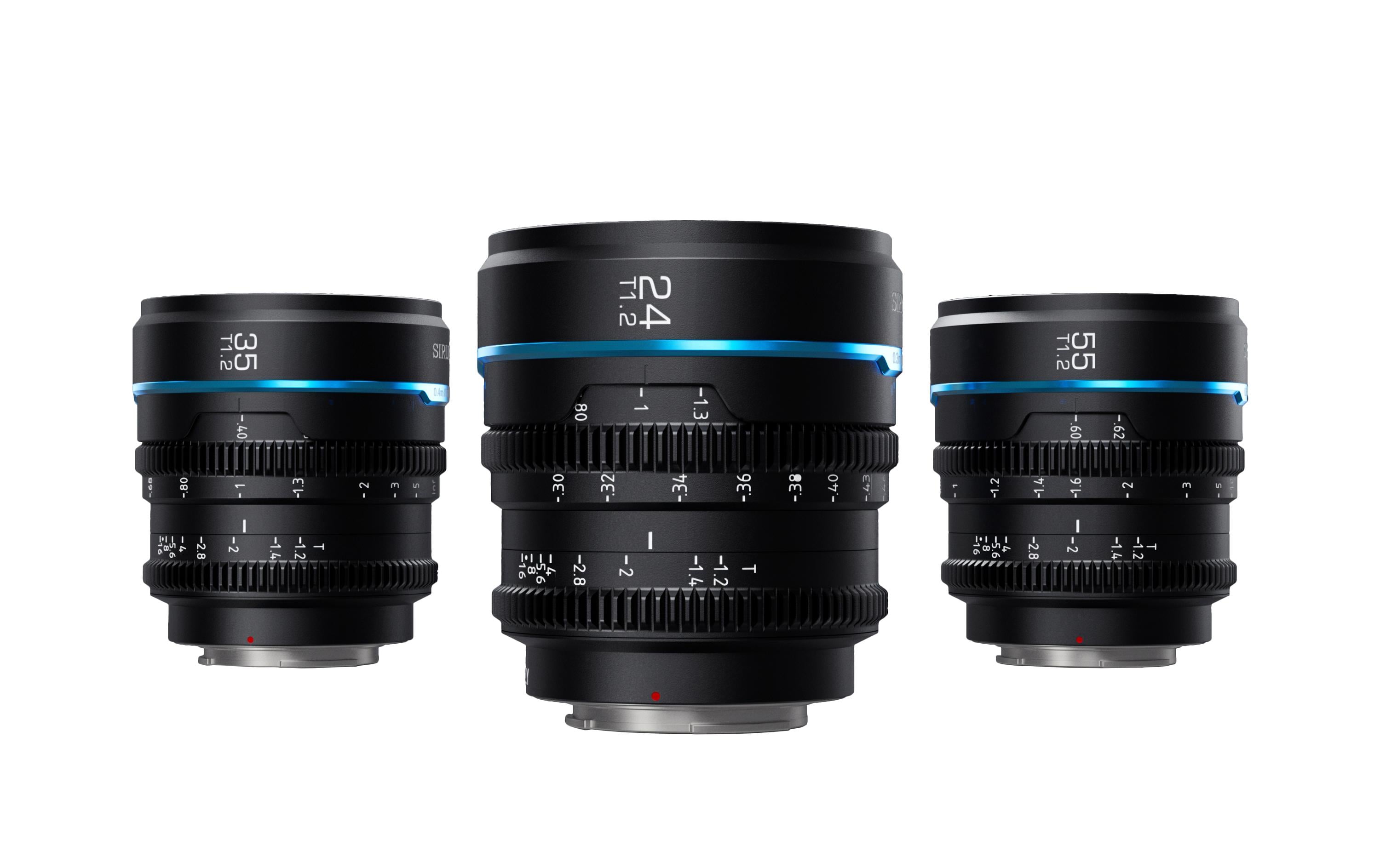 Festbrennweite 24, 35&55mm T1.2 – Fujifilm X-Mount<br>Cine-Objektiv für X Mount-Kameras