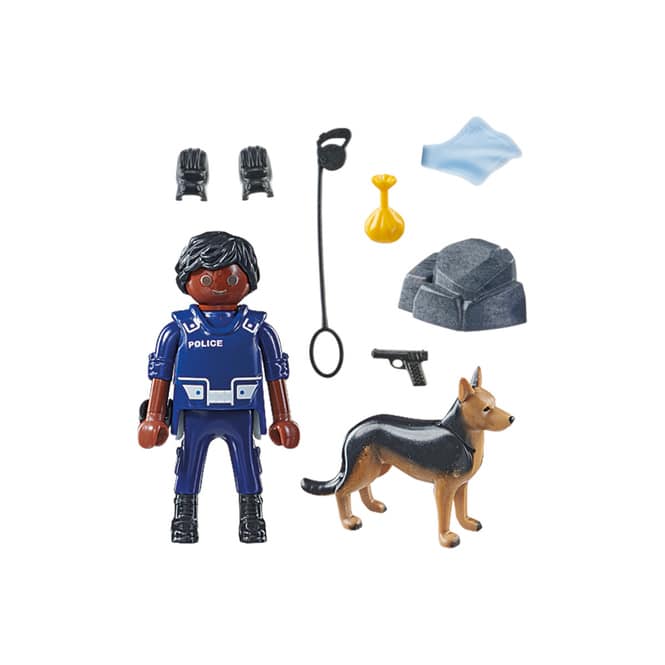 Playmobil® 71162 - Polizist mit Spürhund - Playmobil® Special Plus