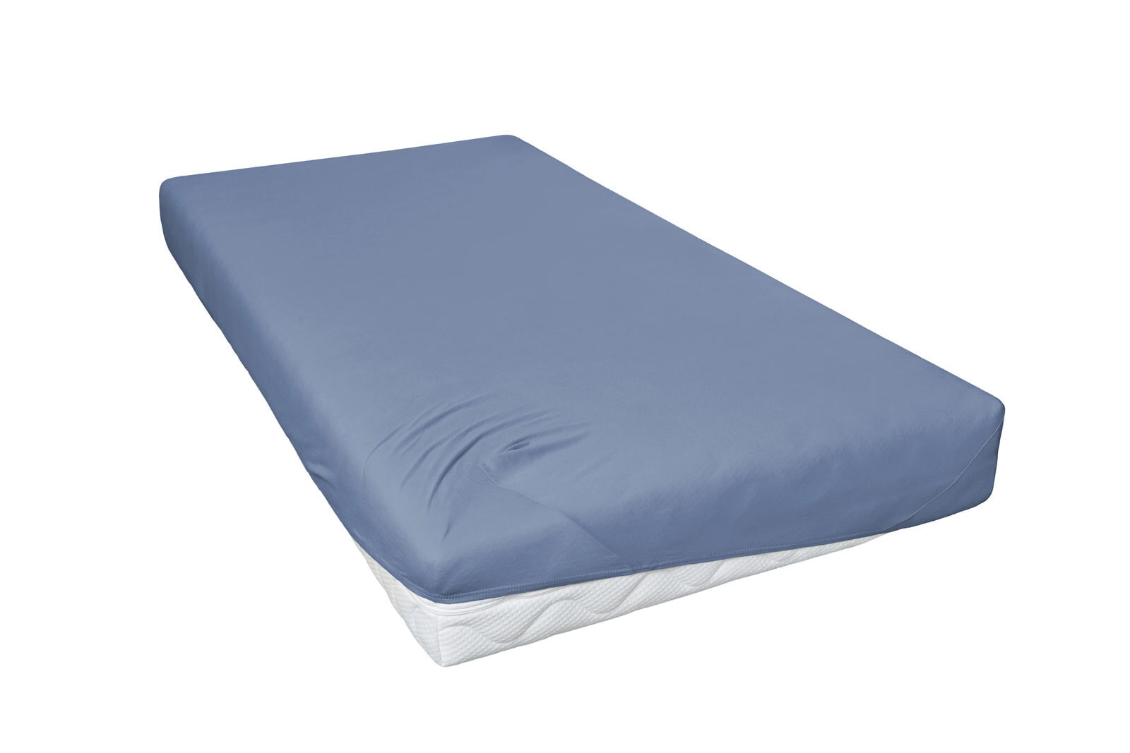 Vario Spannbetttuch 180/200 x 200 cm blau
