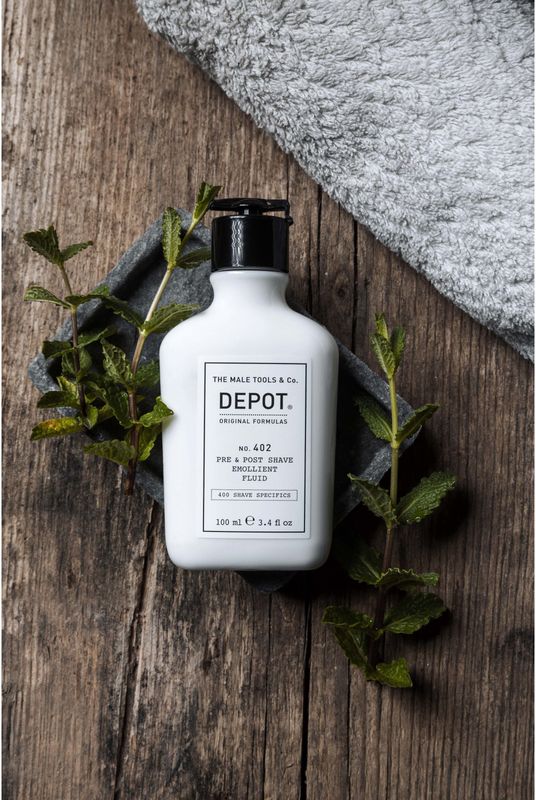 Depot - N° 402 Pre & Post Shave Emollient Fluid - 100 ml - Verzachtende Lotion