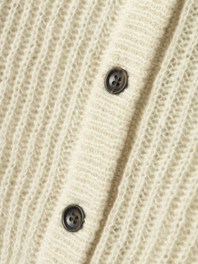 Name It NKFNAJAMAJ LS SHORT KNIT CARD Summer sand