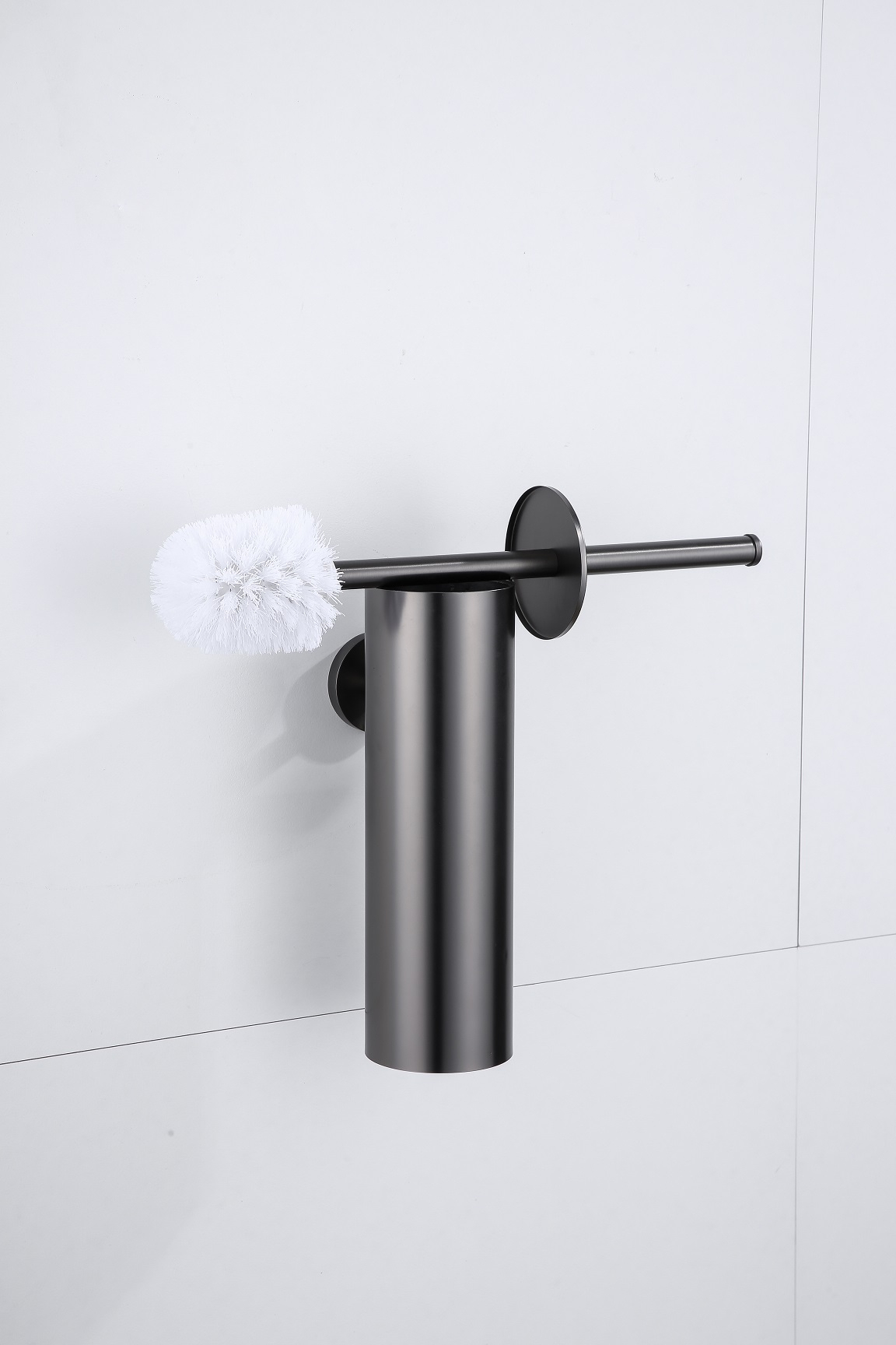 Saniclear Iron toiletborstel verouderd ijzer - gunmetal