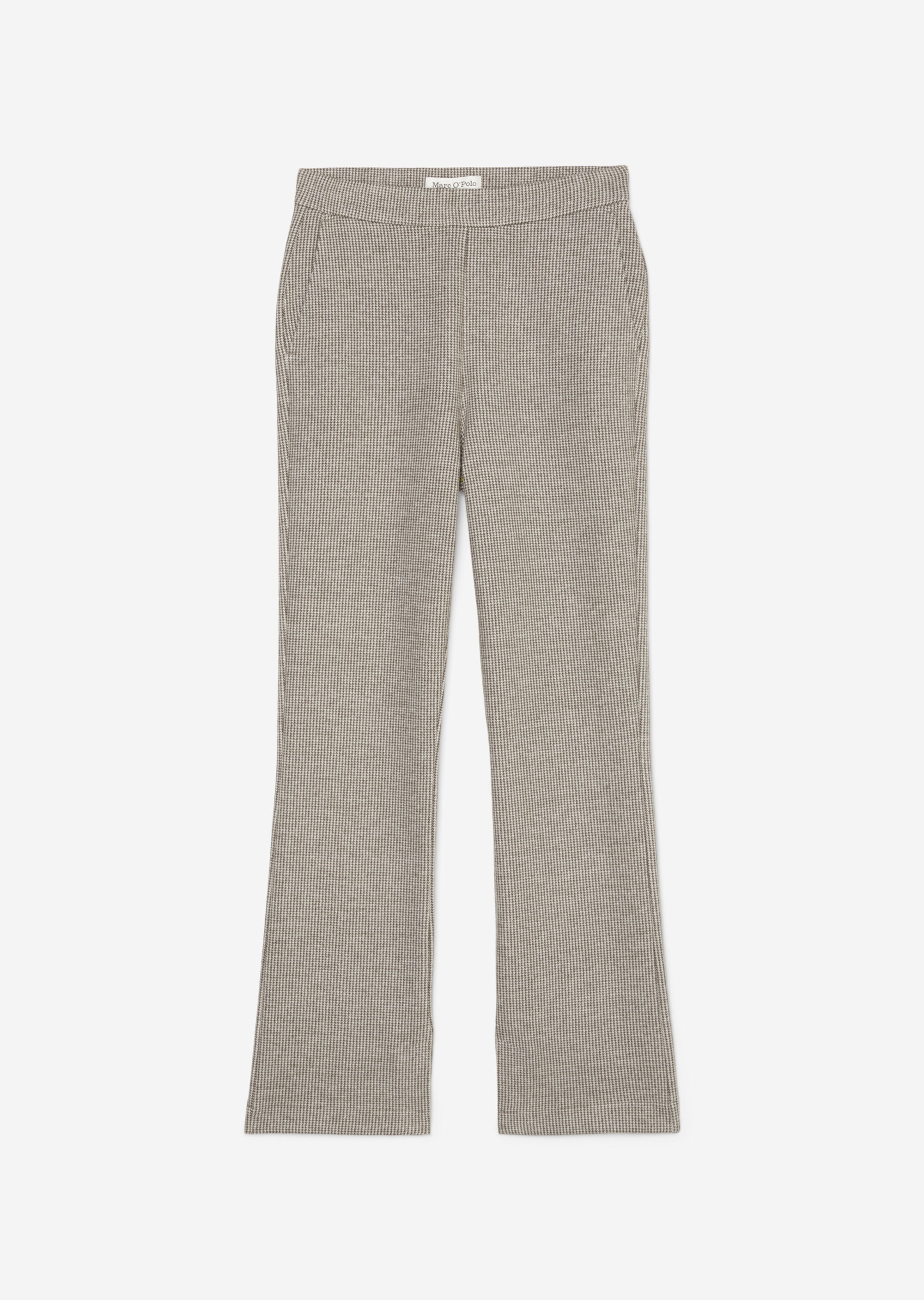 Zigarettenhose straightaus Doubleface-Jersey