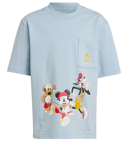 adidas Performance T-Shirt - LK DY MM T - Wonblu/Creyel