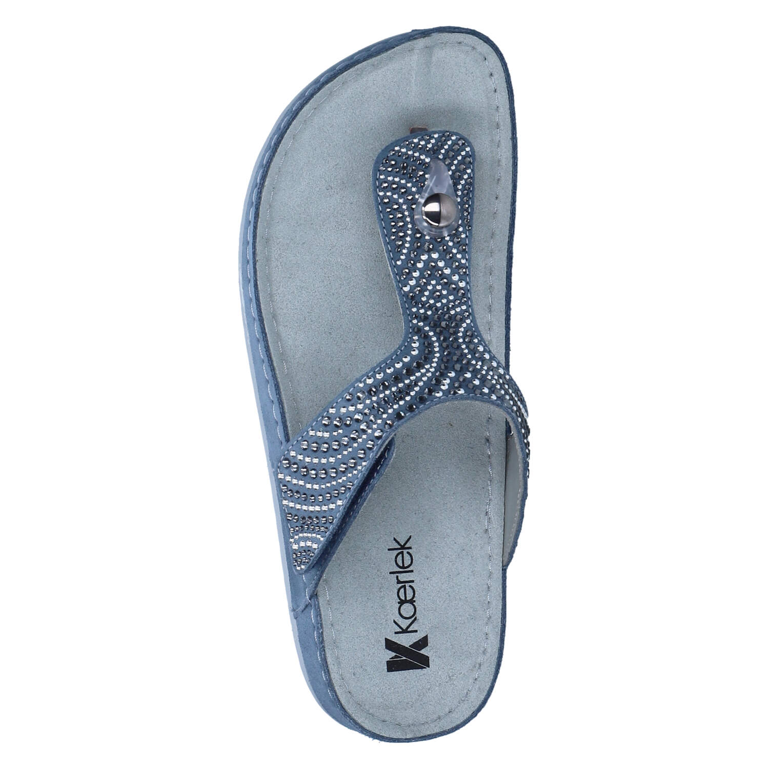 Kaerlek Zehentrenner - jeans blue