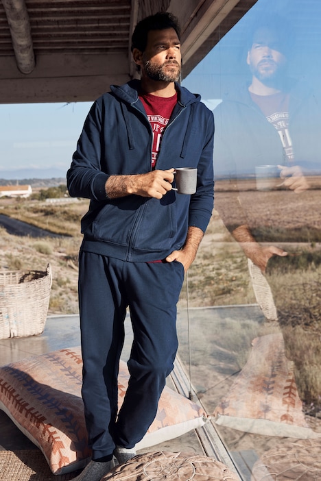 JP 1880 Jogginganzug, Homewear, 2-teilig, Hoodiejacke und Hose, bis 8XL